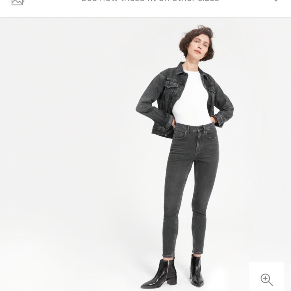 Everlane high-rise skinny jean, like new!